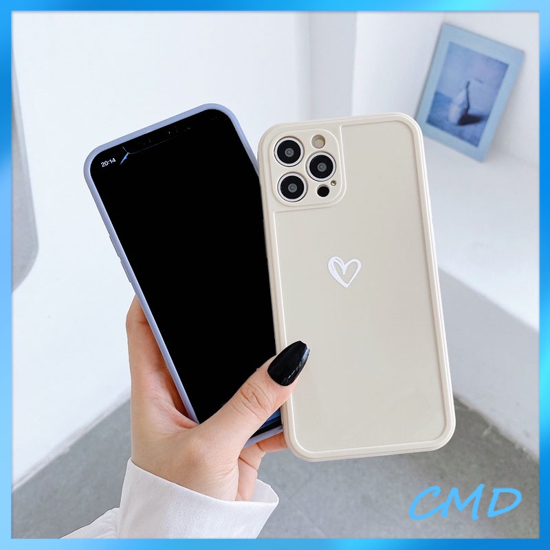 ốp lưng iphone Điện Thoại Hình Trái Tim Trắng 6/6plus/6s/6splus/7/7plus/8/8plus/x/xr/xs/11/12/13/pro/max/plus/promax/-979