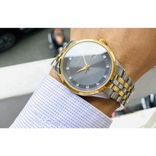  Đồng Hồ Nam CITIZEN Eco-Drive BM7258-54H Corso Diamond Grey Watch Chính Hãng 