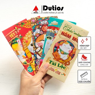 100 bao lì xì dutios hot trend 2023 tết quý mão được chọn mẫu
