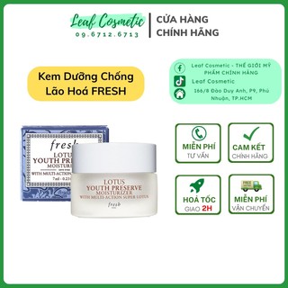 [ Mini 7ml ] Kem dưỡng chống lão hóa Fresh Lotus Youth Preserve Face Cream