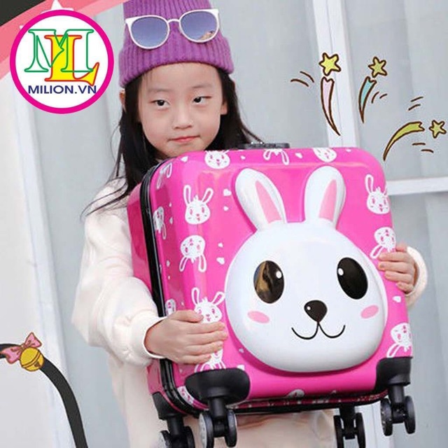 VALI MINION KÉO DU LỊCH TRẺ EM  CHO BÉ TRAI GÁI ĐỀU ĐẸP  LOẠI CAO CẤP FREE SHIP