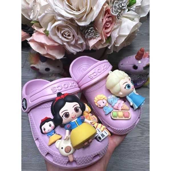 Dép có sẵn Công chúa,Elsa,pony,e bé túi trắng