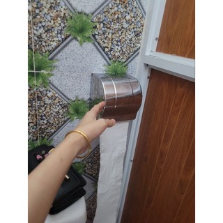 Hộp đựng giấy vệ sinh inox 304