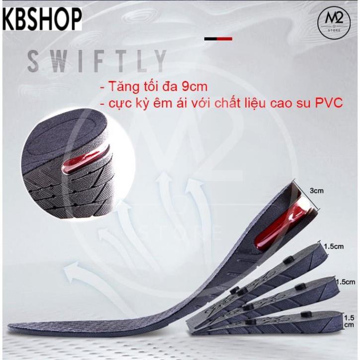Lót Độn Giày Tăng Chiều Cao Có Đệm Khí Cả Bàn & Nửa Bàn Cao Cấp