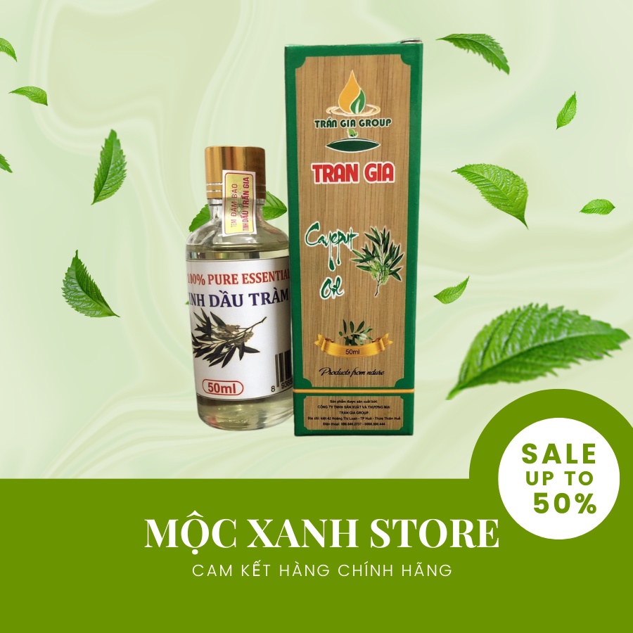 Dầu Tràm Trần Gia - dung tích 100ml & 50ml