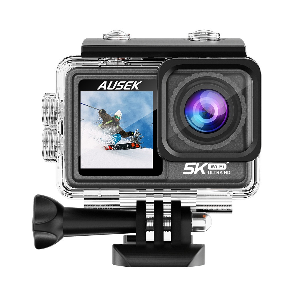Camera Ausek S81- Quay Video 5K – Chống Rung EIS Tặng Thêm Pin + Dock Sạc Đôi + 6 Bộ Lọc Màu Sắc  (Có Video Test) | BigBuy360 - bigbuy360.vn