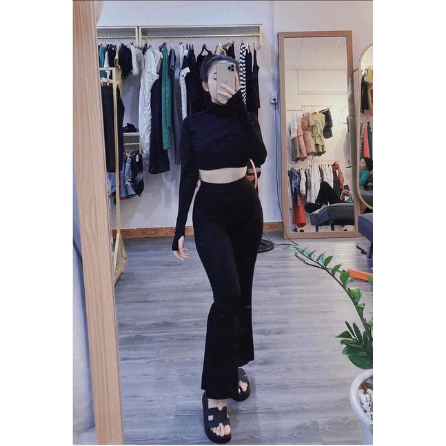 DÉP BÁNH MÌ chữ H  siêu xinh cao 5p cực êm chân