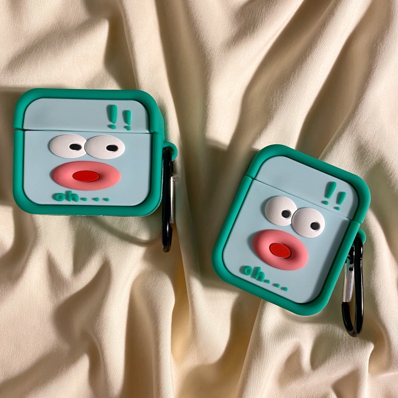 Vỏ Bảo Vệ Hộp Sạc Tai Nghe AirPods Pro2 2021 AirPods3 Hình Xúc Xích Dễ Thương Ốp