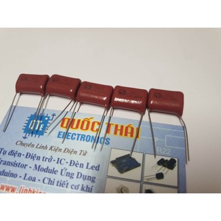 Combo 5 tụ kẹo đỏ 224j/400v