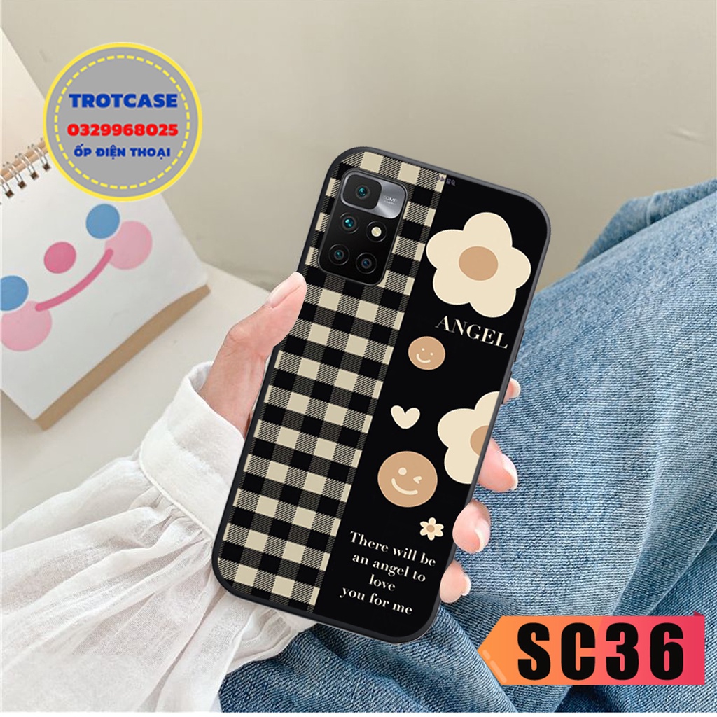 Ốp lưng Redmi 10 - Note 10  - Note 10S 4G -  Note 10T Pro 5G - in hình gấu hồng dẽ thương, trái tim siêu đẹp