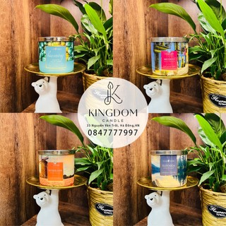 [XẢ HÀNG THANH LÝ] Nến thơm Goose Creek 3 bấc 411 gram - Chính Hãng - Hàng có sẵn