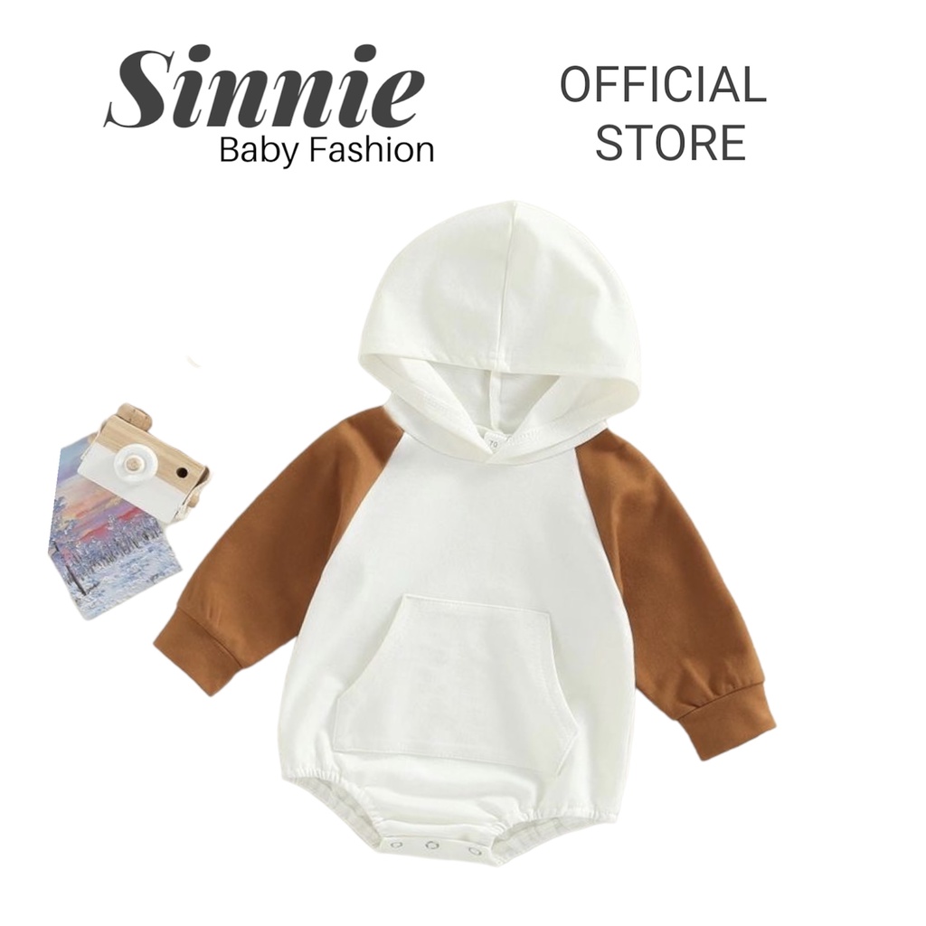 Bodysuit dáng thụng Hàn Quốc cho bé Sinnie baby, 100% ảnh thật.