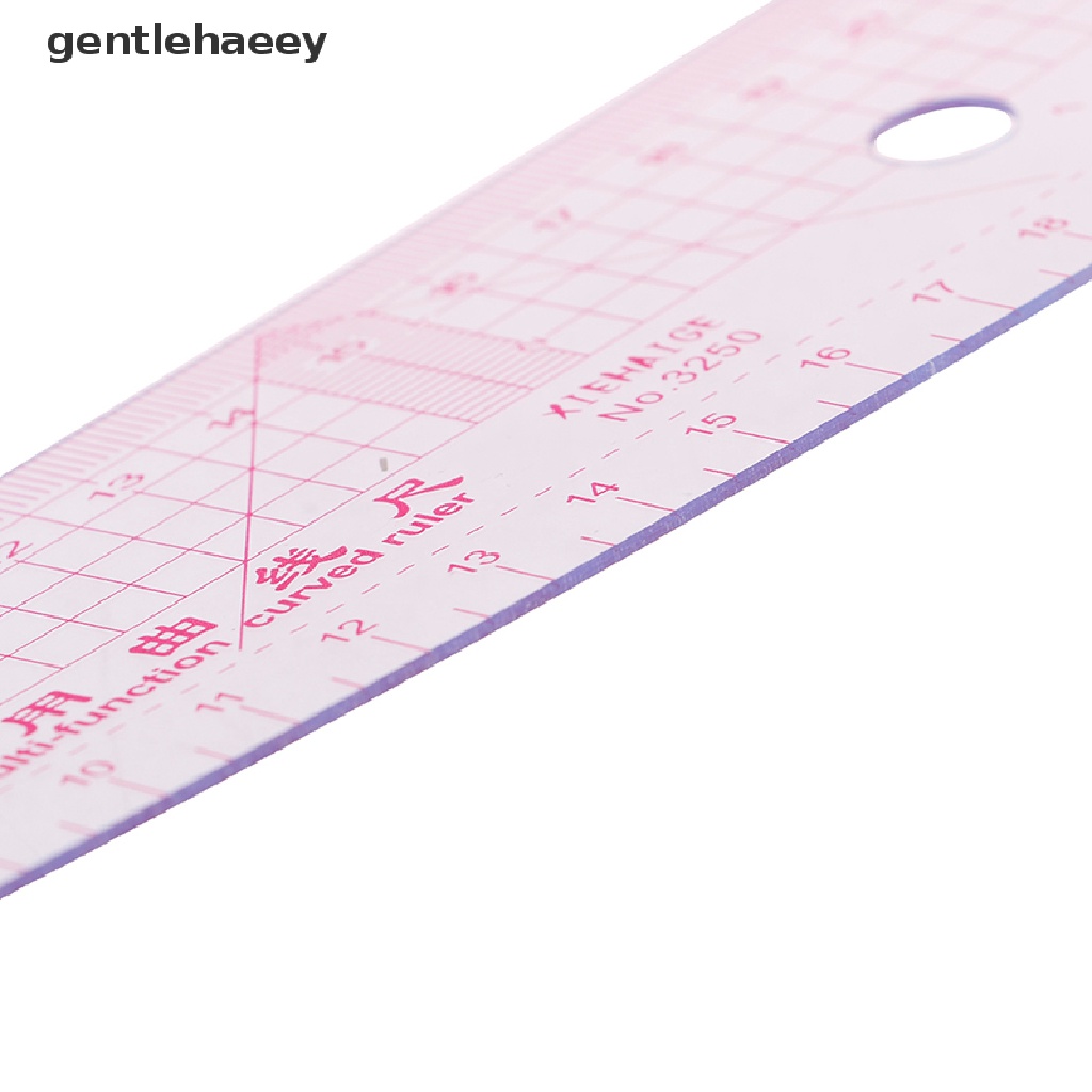 1 Thước Cong Bằng Nhựa Siêu Mềm Chuyên Dụng Cho Thợ May