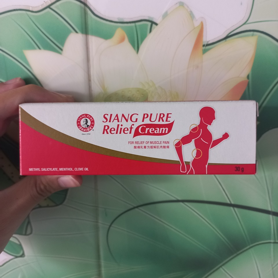 Kem xoa bóp, bong gân Siang Pure Relief Thái Lan 30g