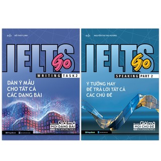 Sách combo ielts go writing task 2 & speaking part 2