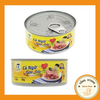 Cá ngừ ngâm dầu Tuna Việt Nam hộp 140g