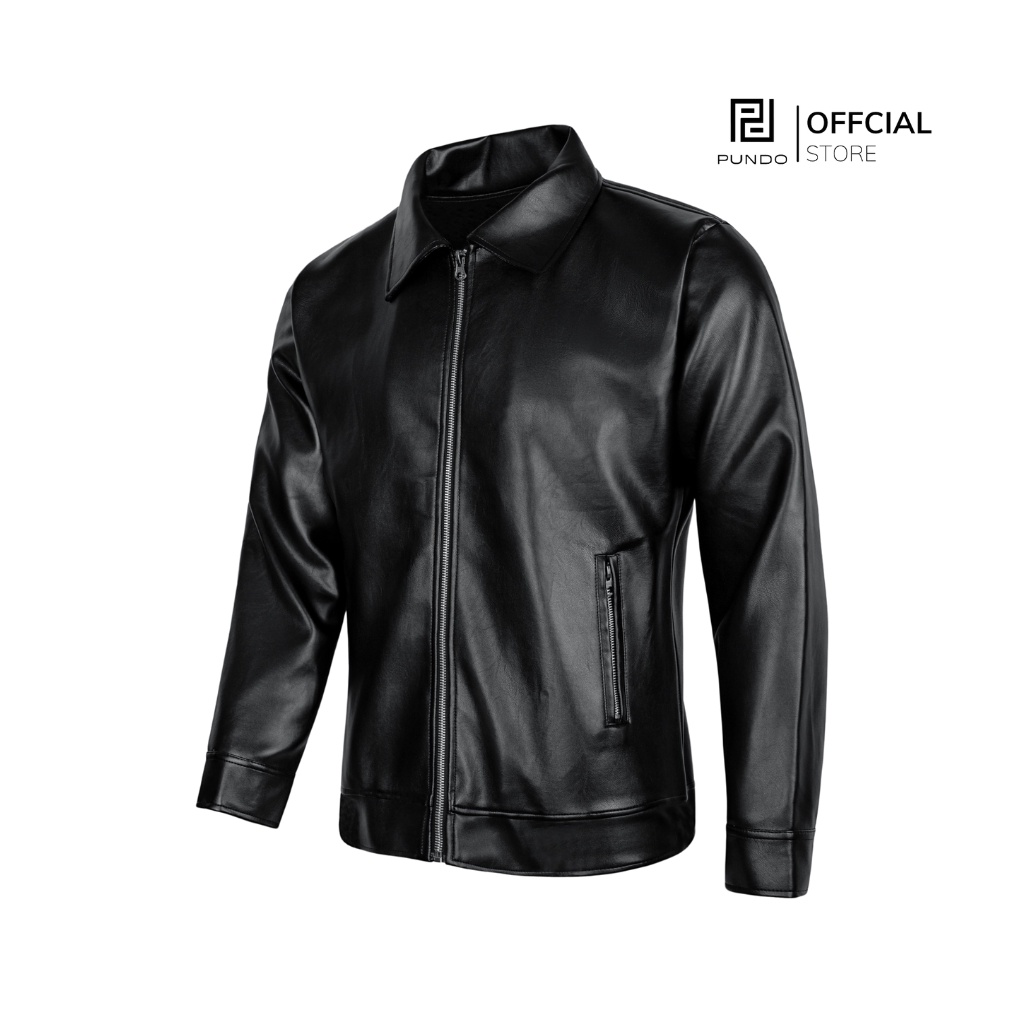 Áo khoác bomber da cao cấp màu đen ,chất dày , có túi trong , dây kéo xịn , AKPD30