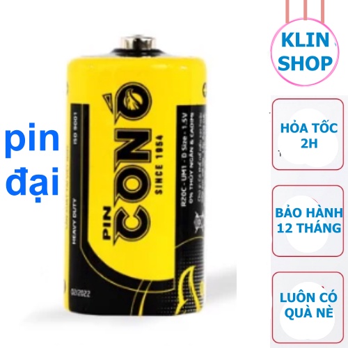 pin con ó cỡ đại size d chính hãng