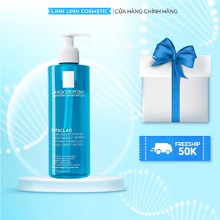 Sữa Rửa Mặt Cho Da Dầu, Mụn La Roche-Posay Effaclar Purifying Foaming Gel Cleanser 400ml