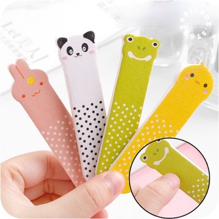 Dũa móng tay mini 2 mặt hình thú dễ thương
