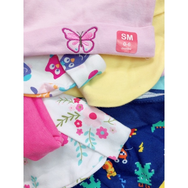Mũ cotton 100% mềm mịn bé trai bé gái hàng xuất dư xịn