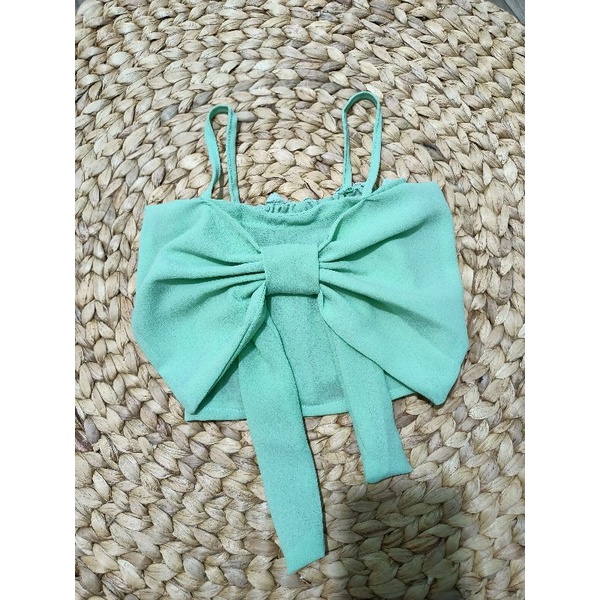 Áo Dây Nơ Bé Gái