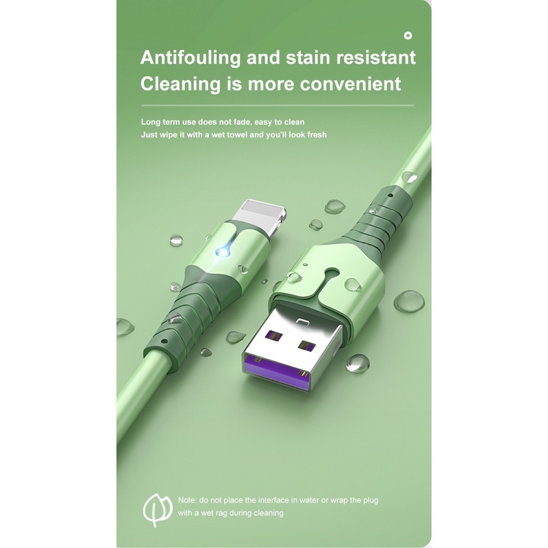 Cáp Sạc Nhanh 5A Cho iPhone 13 12 Mini Pro Max XR 11 X