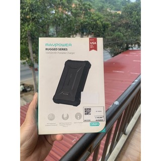 Pin sạc dự phòng chống nước ip67 ravpower rp-pb096 10500mah pd & qc 3.0 18w