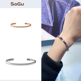 Vòng tay Daniel Wellington màu vàng hồng, màu bạc có size nam và nữ Classic Cuff - Sogu Studio