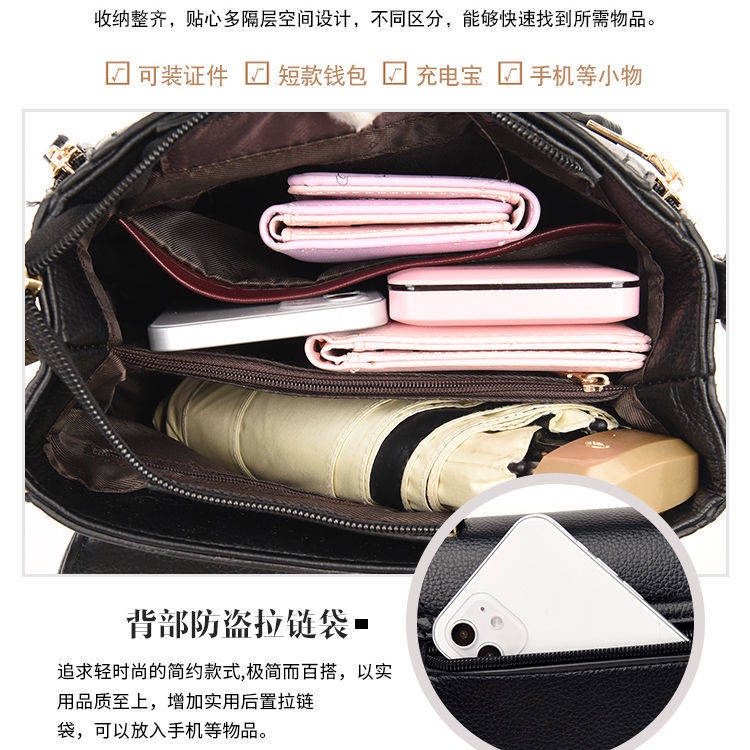 Túi Đeo Chéo Vai Bằng Da Bò Thời Trang Mới Năm 2021 Sành Điệu Cho Nữ