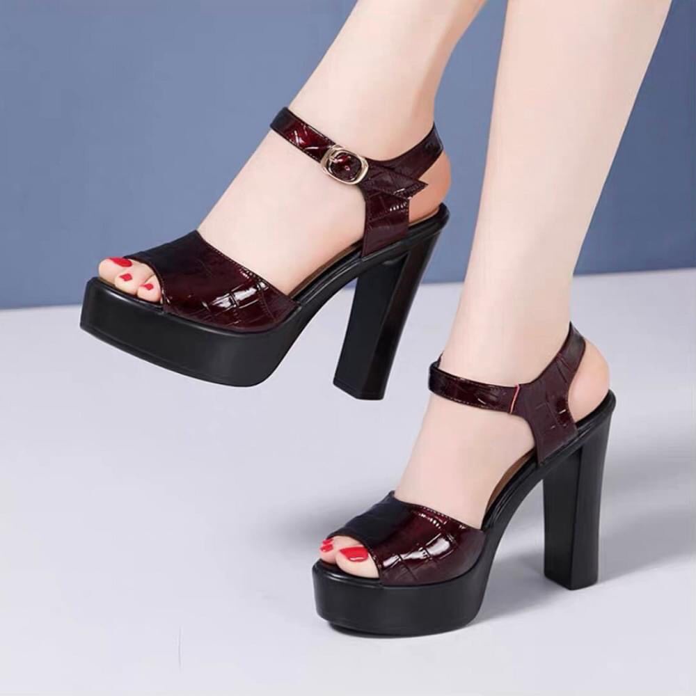 GIÀY SANDAL CÁ SẤU 10P G667