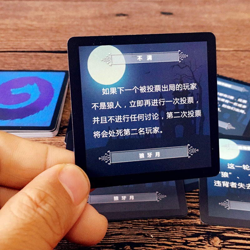 Bộ bài ma sói 55 lá và 110 lá đủ thẻ chức năng]