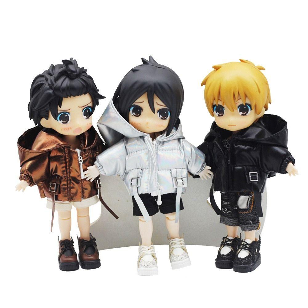 Áo Khoác Hoodie Mùa Đông Thủ Công Cho Búp Bê OB11 1 / 12BJD