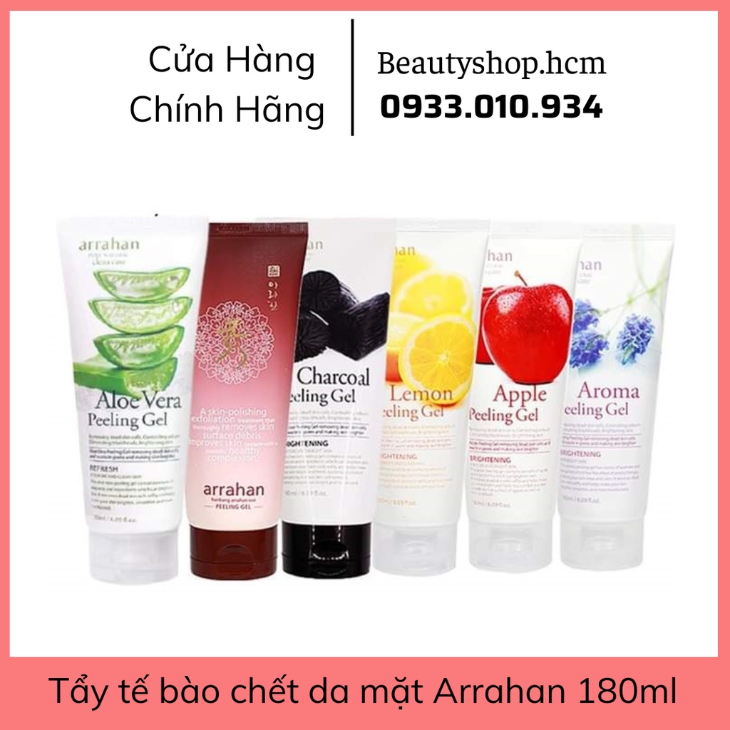 Tẩy tế bào chết da mặt Arrahan ArahanChính hãng 180ml