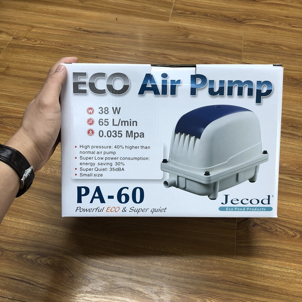 Máy sủi khí oxy cho hồ cá Koi Jecod PA 35-200