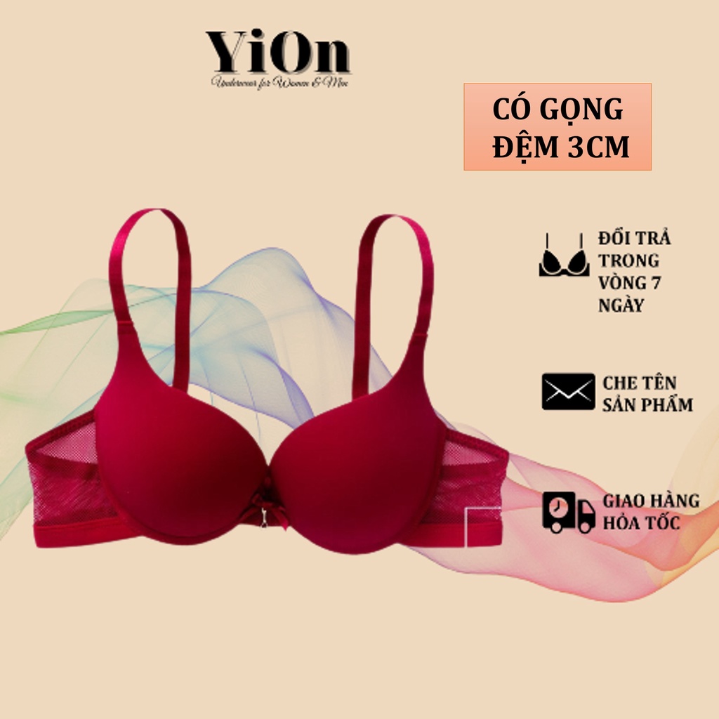 Áo Lót Su Đúc  Có Gọng Siêu Nâng Đẩy Dành Cho Ngực Nhỏ YiOn Underwear K32