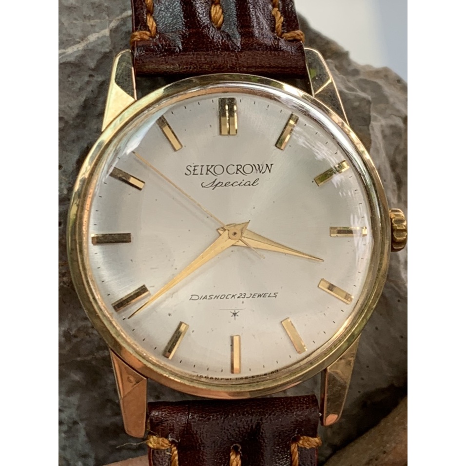 Đồng hồ nam SEIKO CROWN SPECIAL - 23 Jewels của Nhật Bản