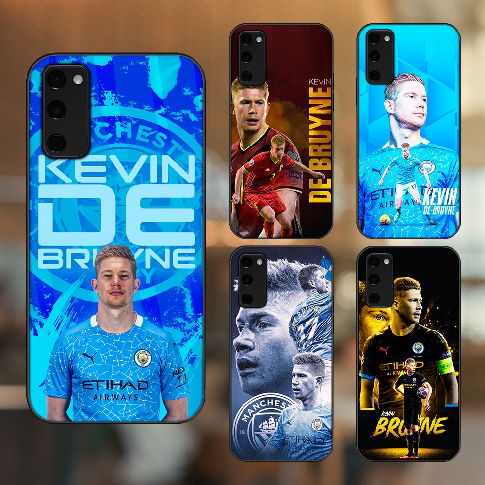Ốp lưng Samsung S20 FE viền đen in hình Kevin De Bruyne Manchester City MC