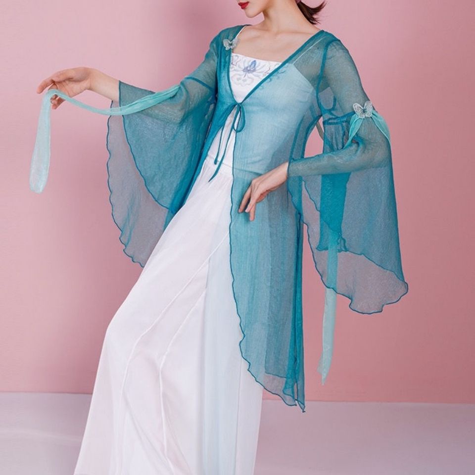 Trang Phục Múa Truyền Thống Trung Hoa Dáng Rộng Thời Trang Xuân Hè Dành Cho Nữ