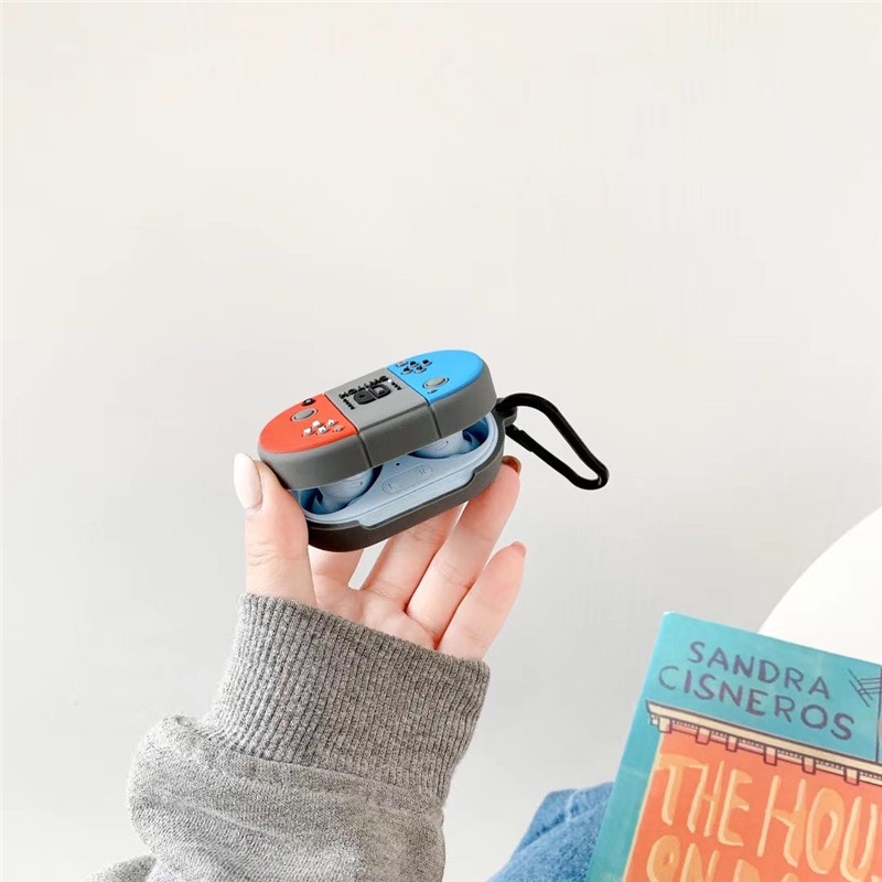 Vỏ Bảo Vệ Hộp Sạc Tai Nghe Samsung Galaxy Buds plus Bằng Silicon Mềm Hình Chú Vịt / Gấu Dễ Thương