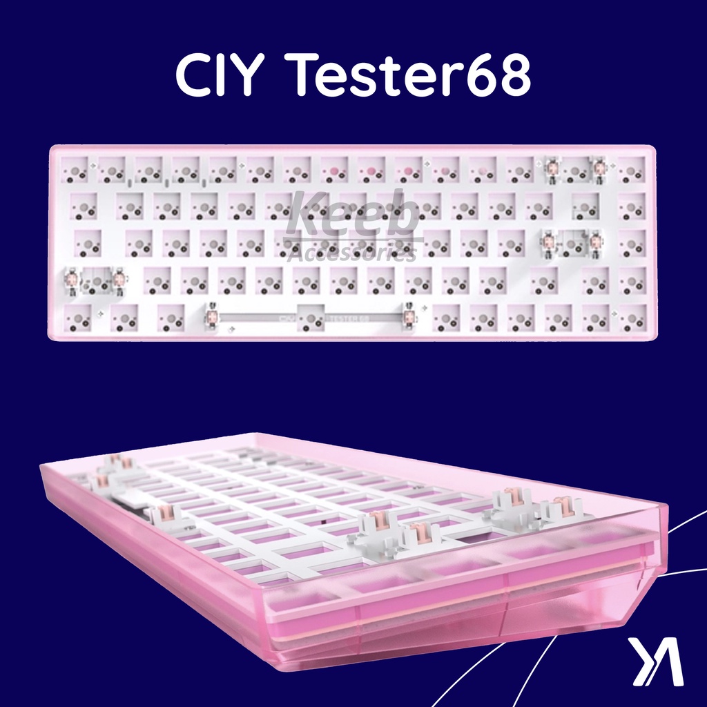 Kit Bàn Phím Cơ TESTER68 V2 | Keeb Accessories Store