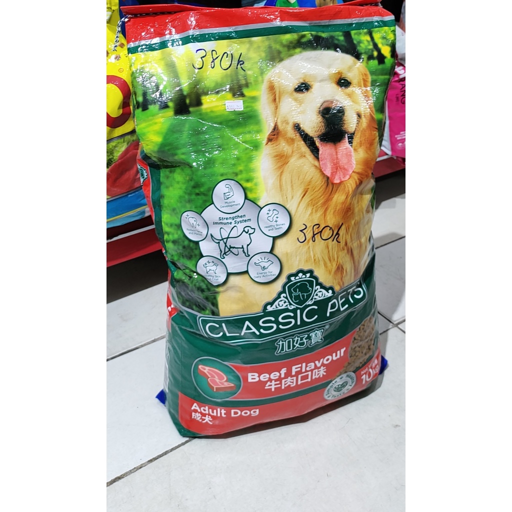 THỨC ĂN CHO CHÓ CLASSIC PET ADULT 10KG XÁ