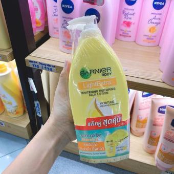Sữa dưỡng thể trắng hồng rạng rỡ Garnier Body Lotion 400ml
