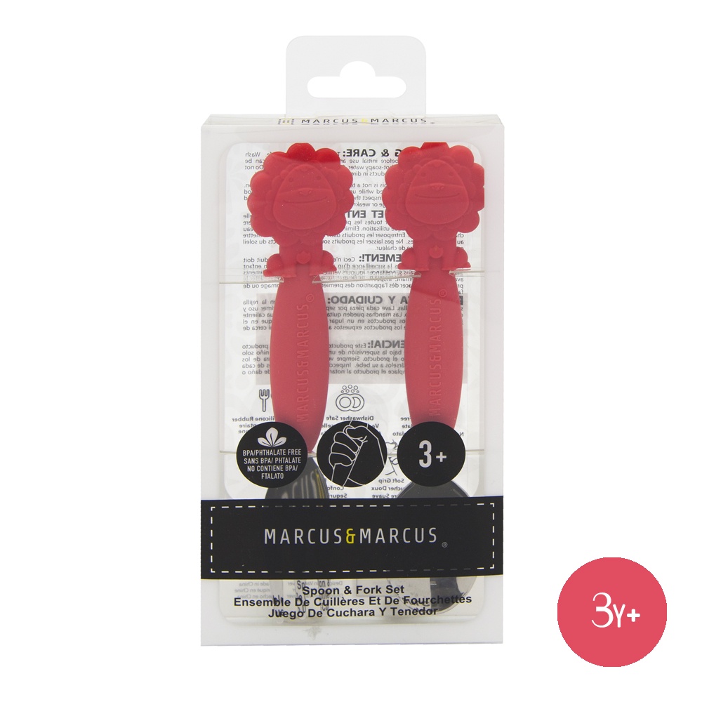 Bộ Thìa Nĩa Ăn Dặm Cho Bé Marcus &amp; Marcus, Từ 3 Tuổi - Marcus