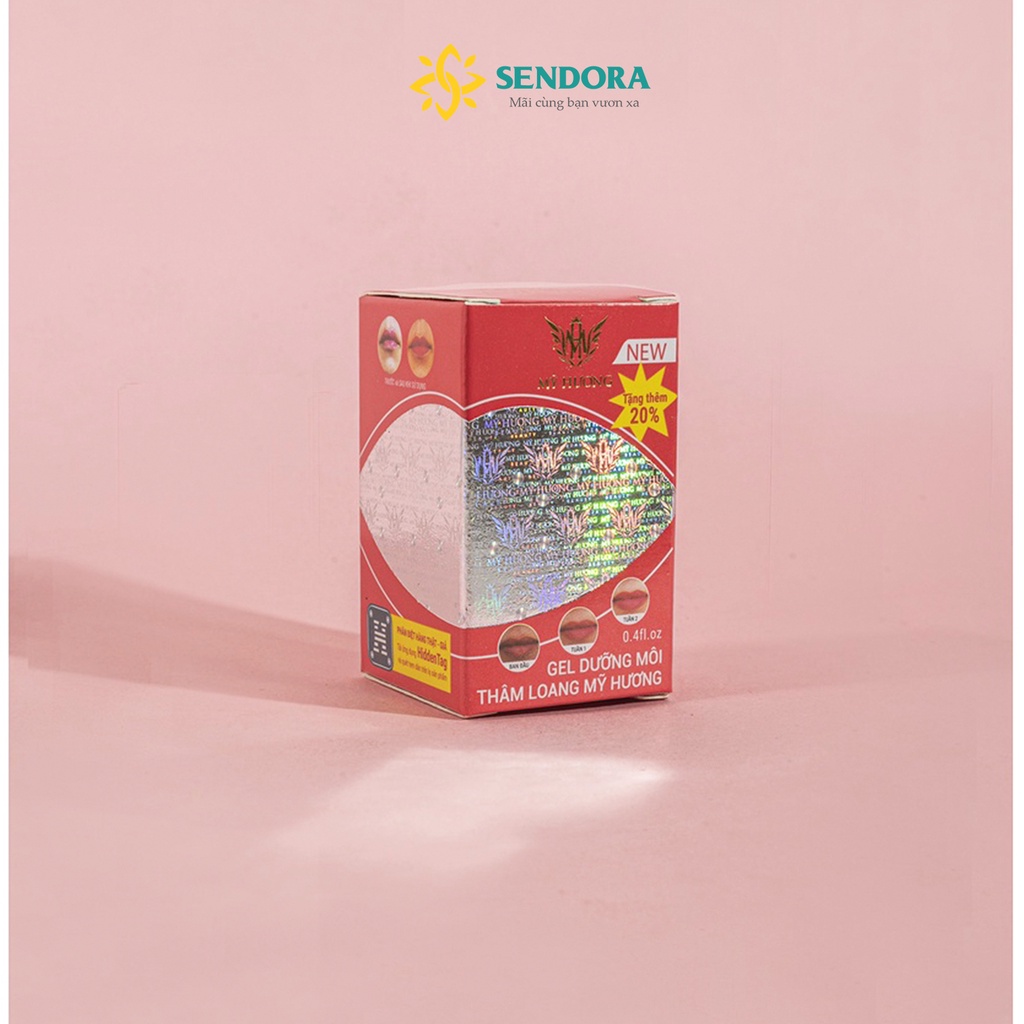 Gel dưỡng môi Mỹ Hương, Dưỡng môi ngừa thâm loang, kích màu môi  sau phun xăm