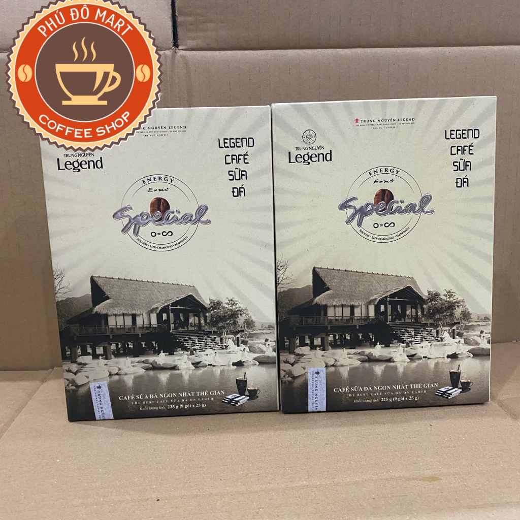 Cà Phê Hòa Tan Legend Sữa Đá Hộp 9 Gói - Trung Nguyên