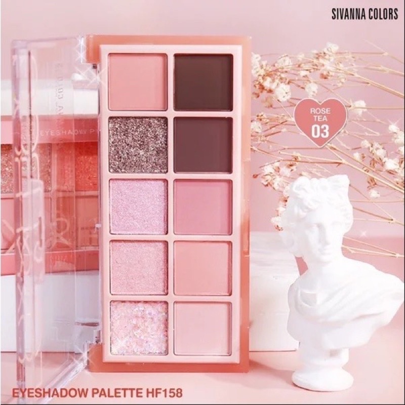 Bảng Mắt 10 Ô Sivanna Colors Fox & Frog Eyeshadow Palette