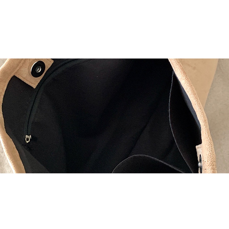 Túi Xách Da Lộn Cỡ Lớn Phong Cách retro Cho Nữ