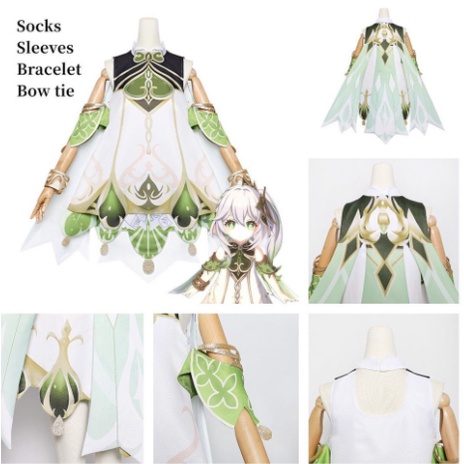 Genshin Impact Nahida cosplay Costume plus size adult kids Yuanshen cos Clothing  Game Anime Clothes Female Full Set