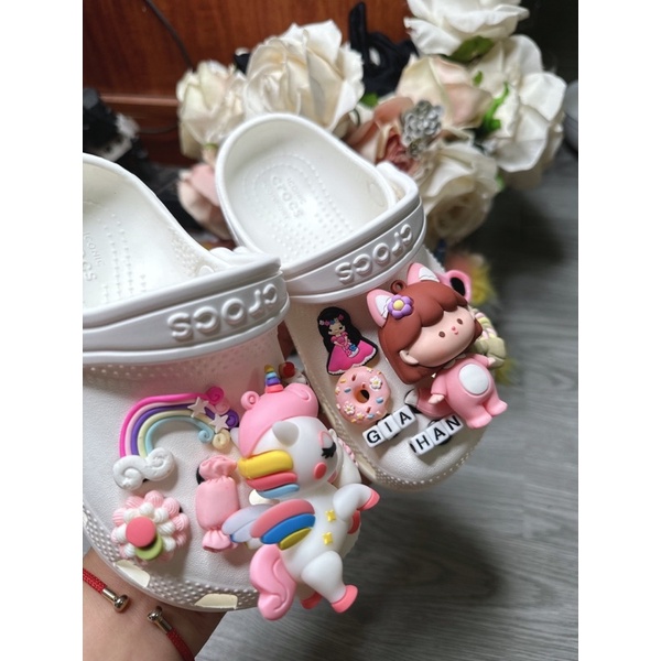 Dép có sẵn Công chúa,Elsa,pony,e bé túi trắng